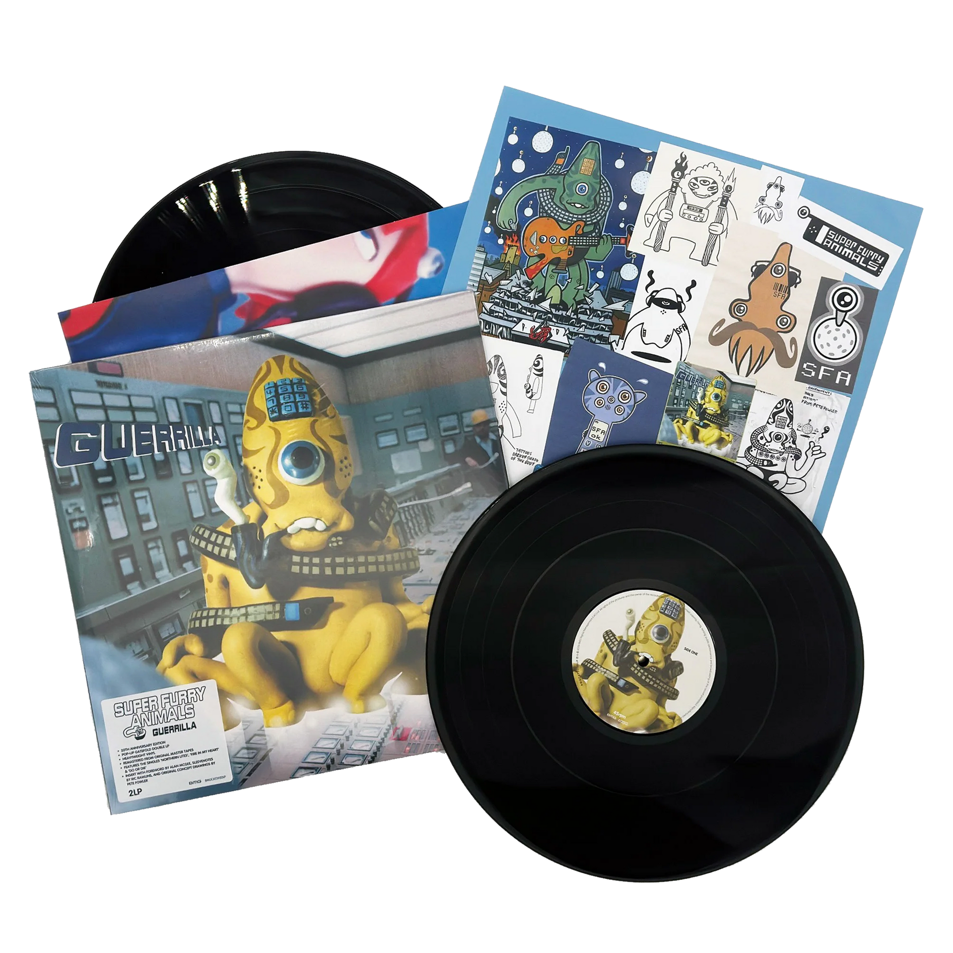 Guerrilla (20th Anniversary): Vinyl 2LP – Super Furry Animals